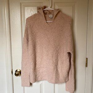 A New Day (Target) Hooded Sweater, Size M, Color: Blush